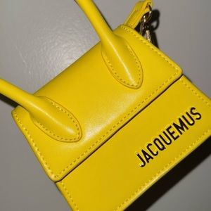 Jacquemus Yellow Crossbody Purse